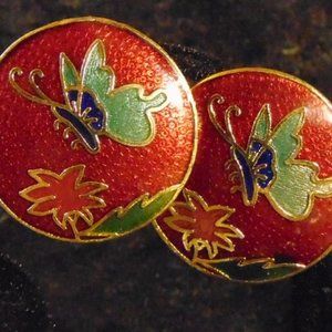 Cloisonne Earrings
